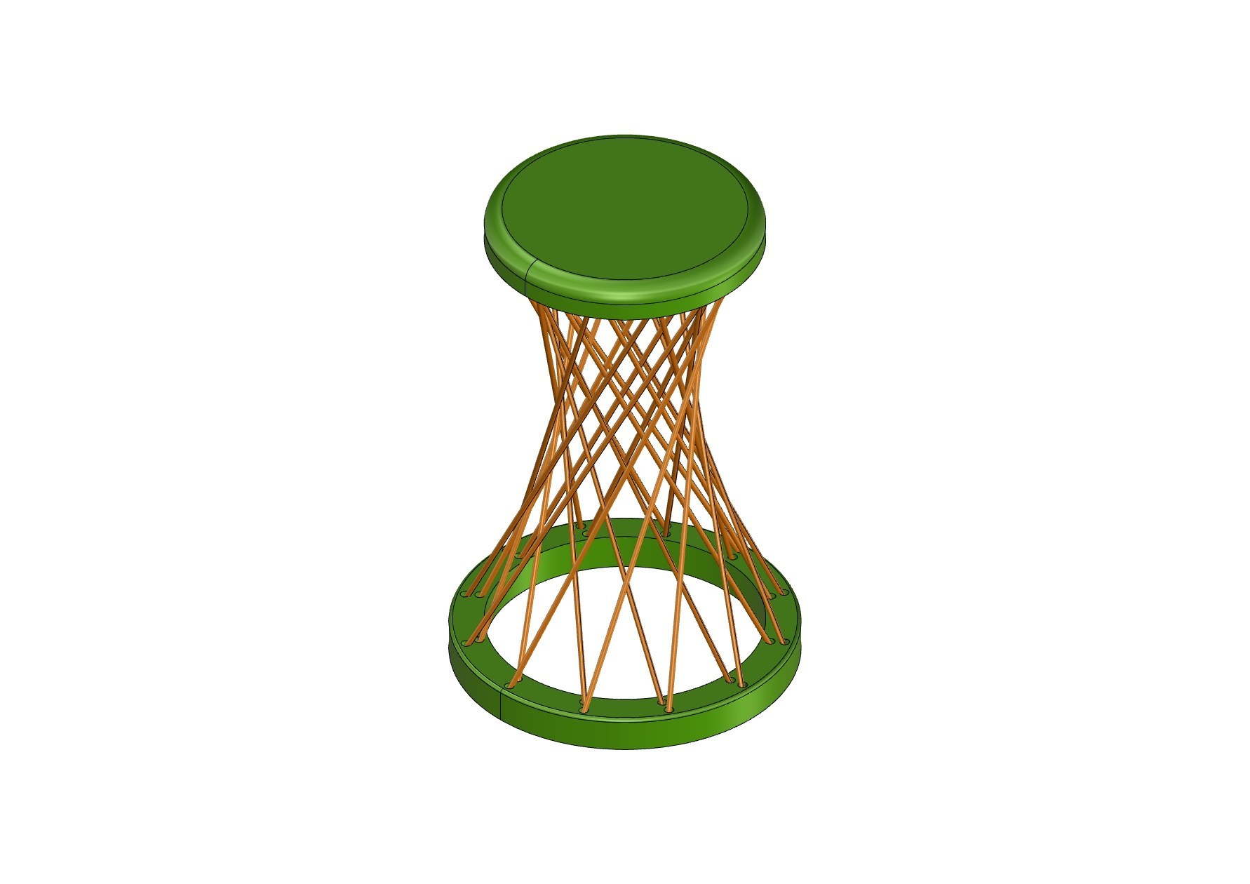 Bamboo chair